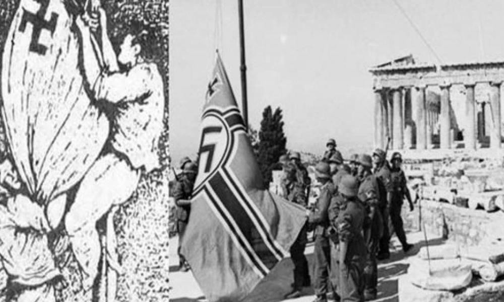 Σαν σήμερα 30 Μαΐου 1941: Η νύχτα που η ναζιστική σημαία κατεβαίνει από την Ακρόπολη